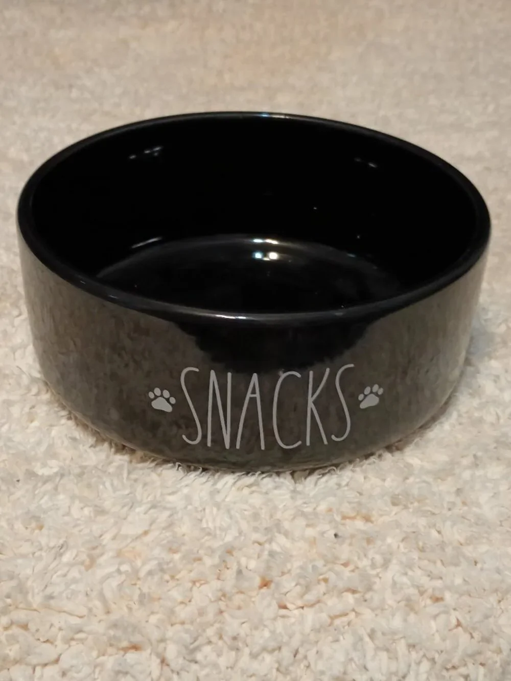 NWT ~ SportPet's Black Colored Paw Prints 